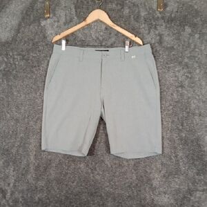 Travis Mathew Beck Golf Shorts Heather Sleet Color Gorpcore Mens 36